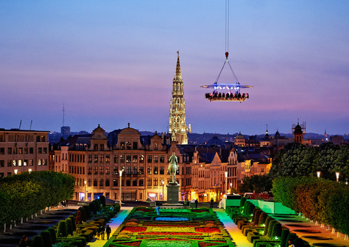 Dinner in the Sky in Belgium