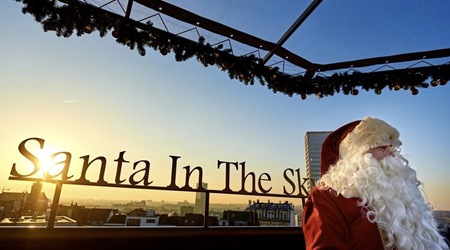 Santa in the Sky